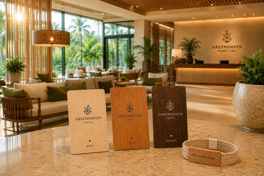 Why Are Premium Hotels Switching to Wooden Key Cards?